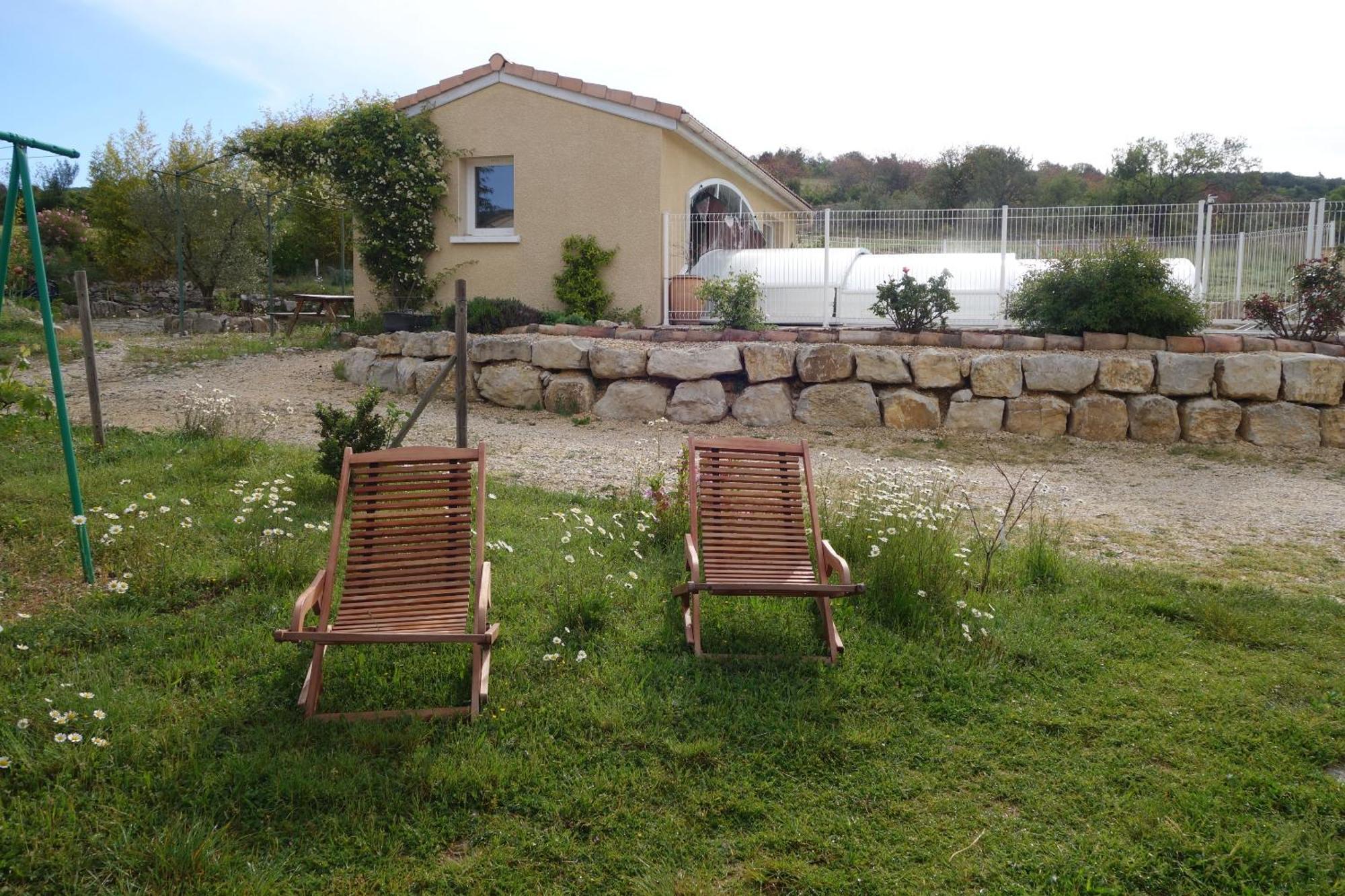 Gites Du Combeau Saint-Maurice-dʼIbie Buitenkant foto